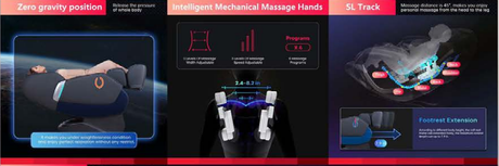 FPL008-NFL-A302CHI Chicago Bears NFL Massage Chair - Ornate Home