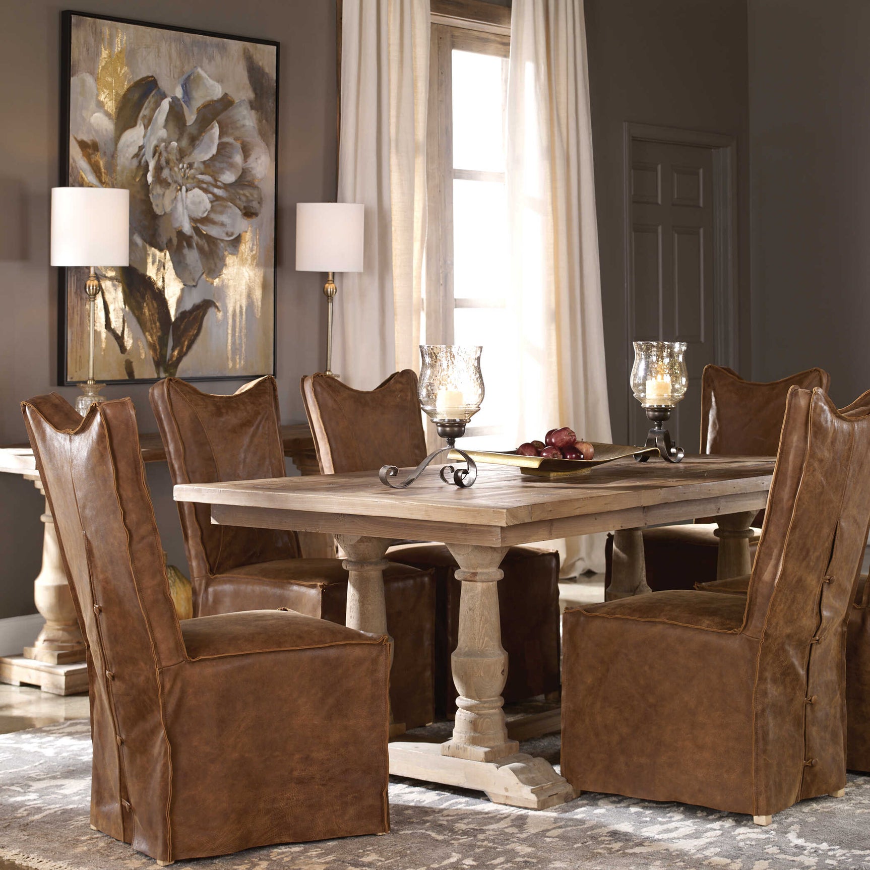 Stratford Woodtone Salvaged Wood Dining Table