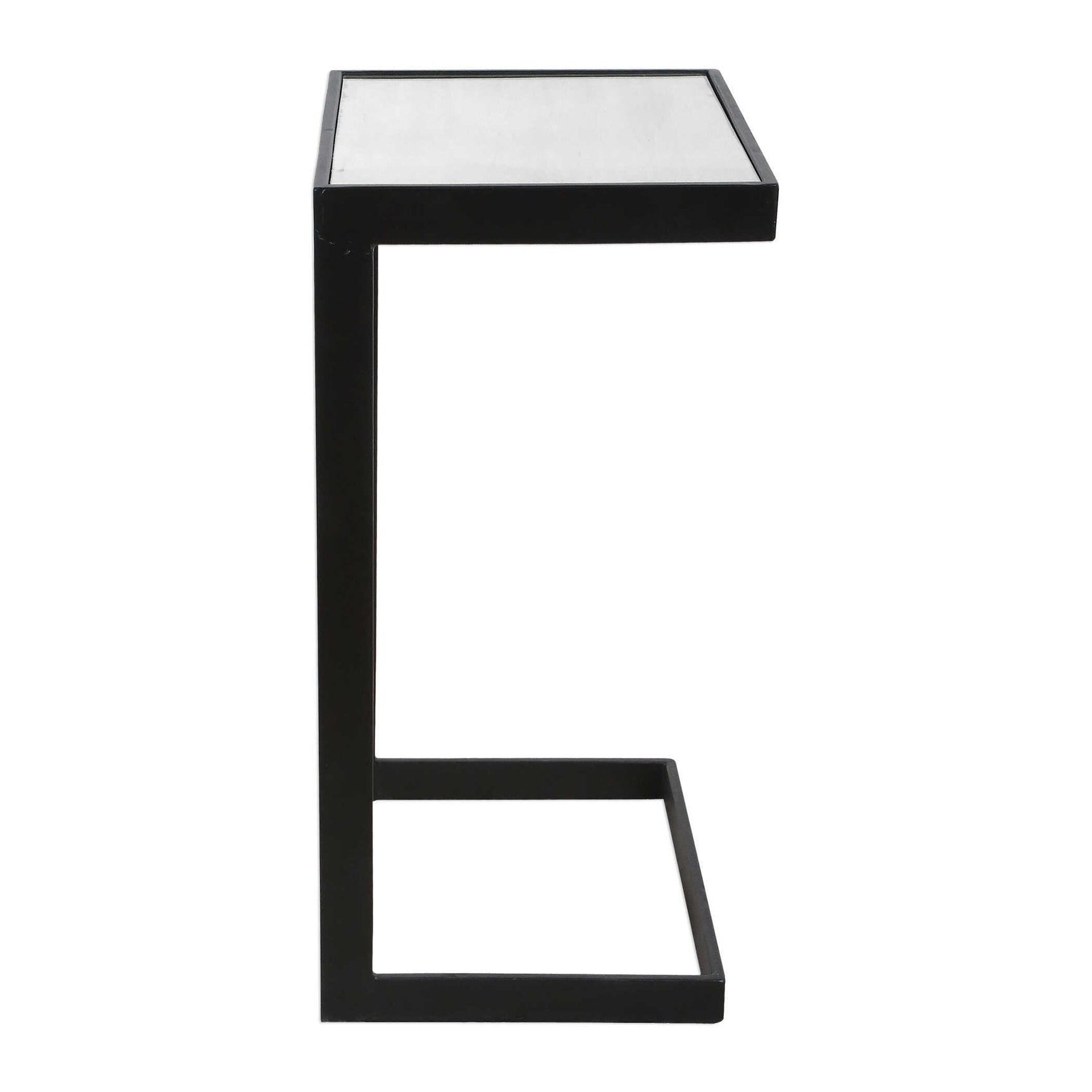 Windell Black Cantilever Accent Table