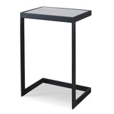 Windell Black Cantilever Accent Table