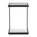 Windell Black Cantilever Accent Table