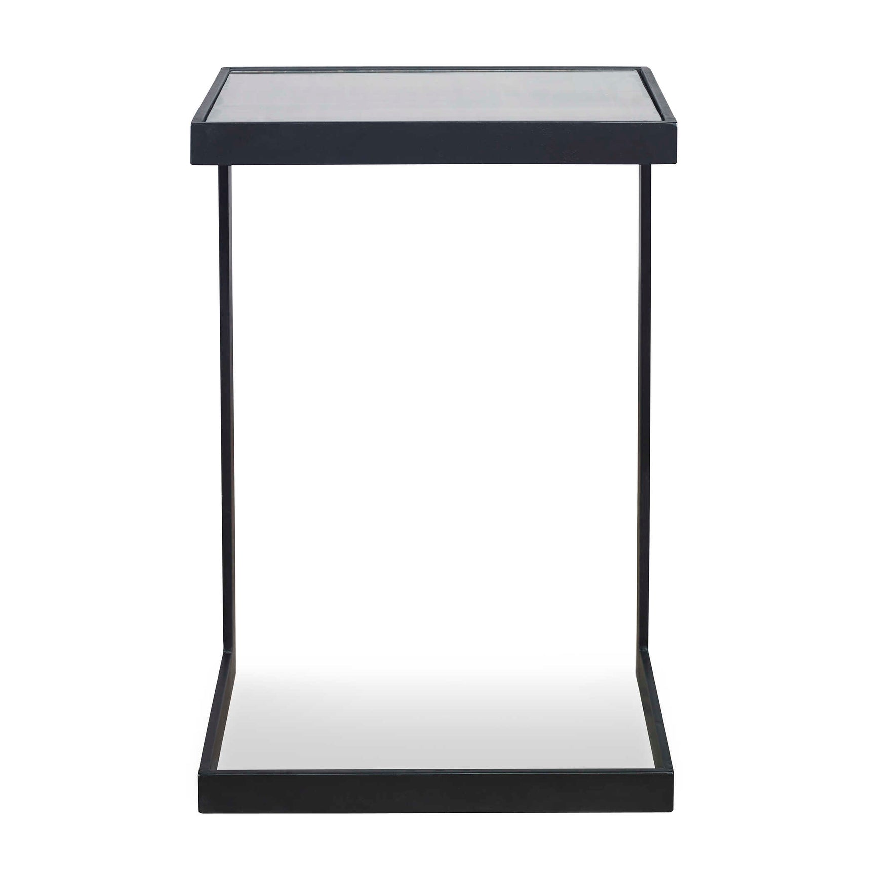 Windell Black Cantilever Accent Table