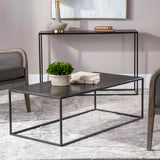 Coreene Black Industrial Coffee Table