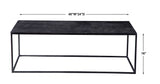 Coreene Black Industrial Coffee Table