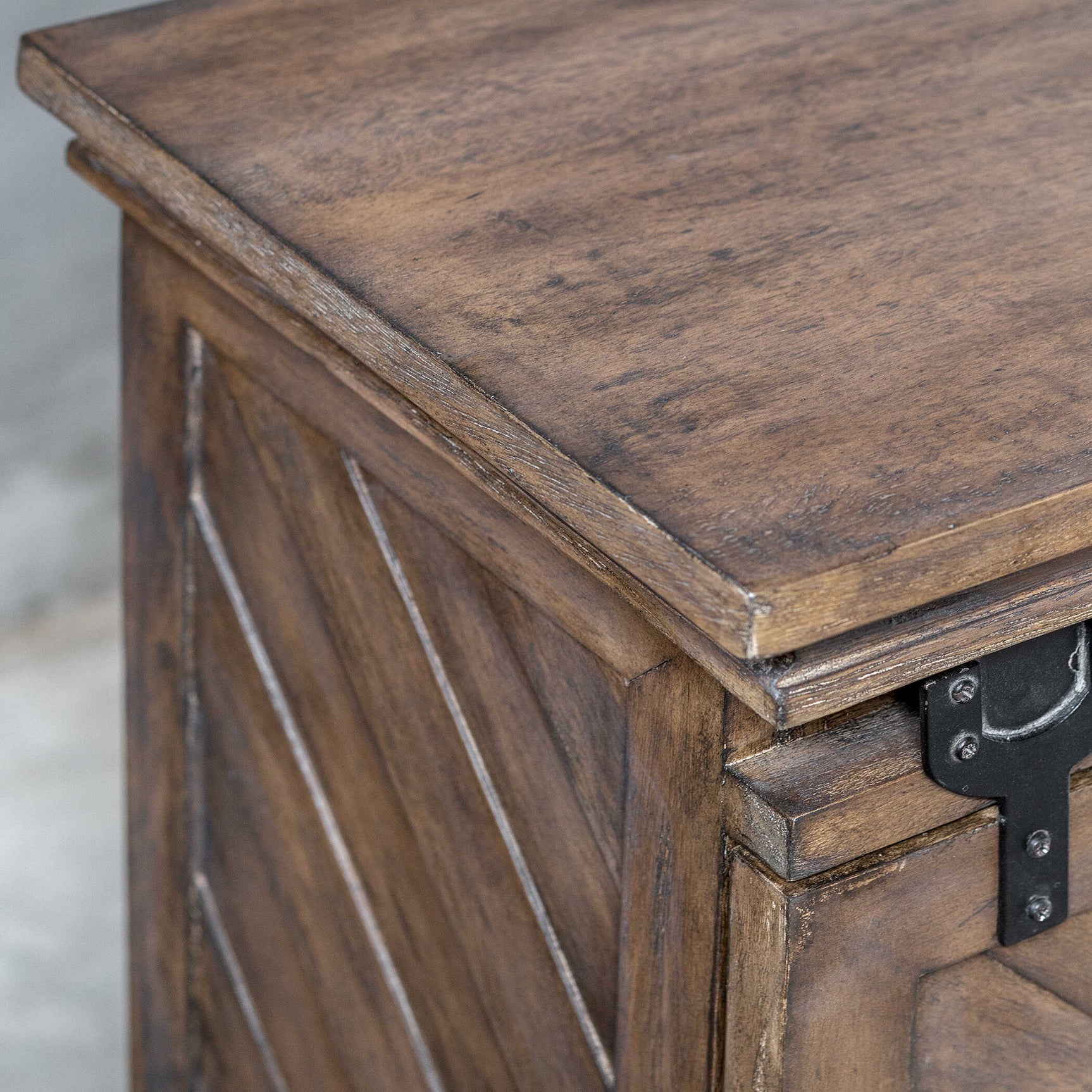 Primalia Barn Door Brown/Woodtone Media Console