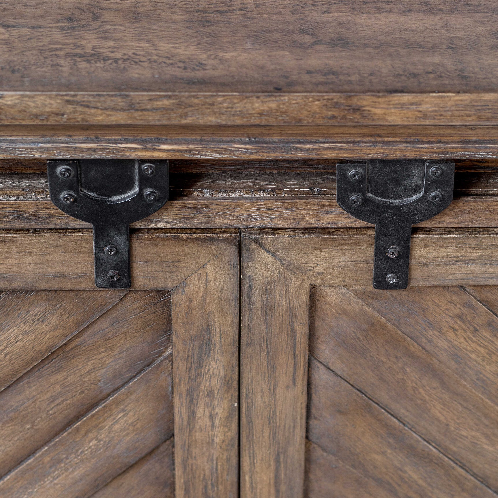 Primalia Barn Door Brown/Woodtone Media Console