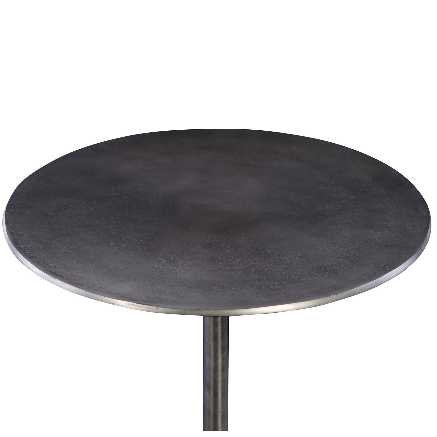 Beacon Gray/Silver Industrial Accent Table