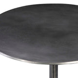 Beacon Gray/Silver Industrial Accent Table