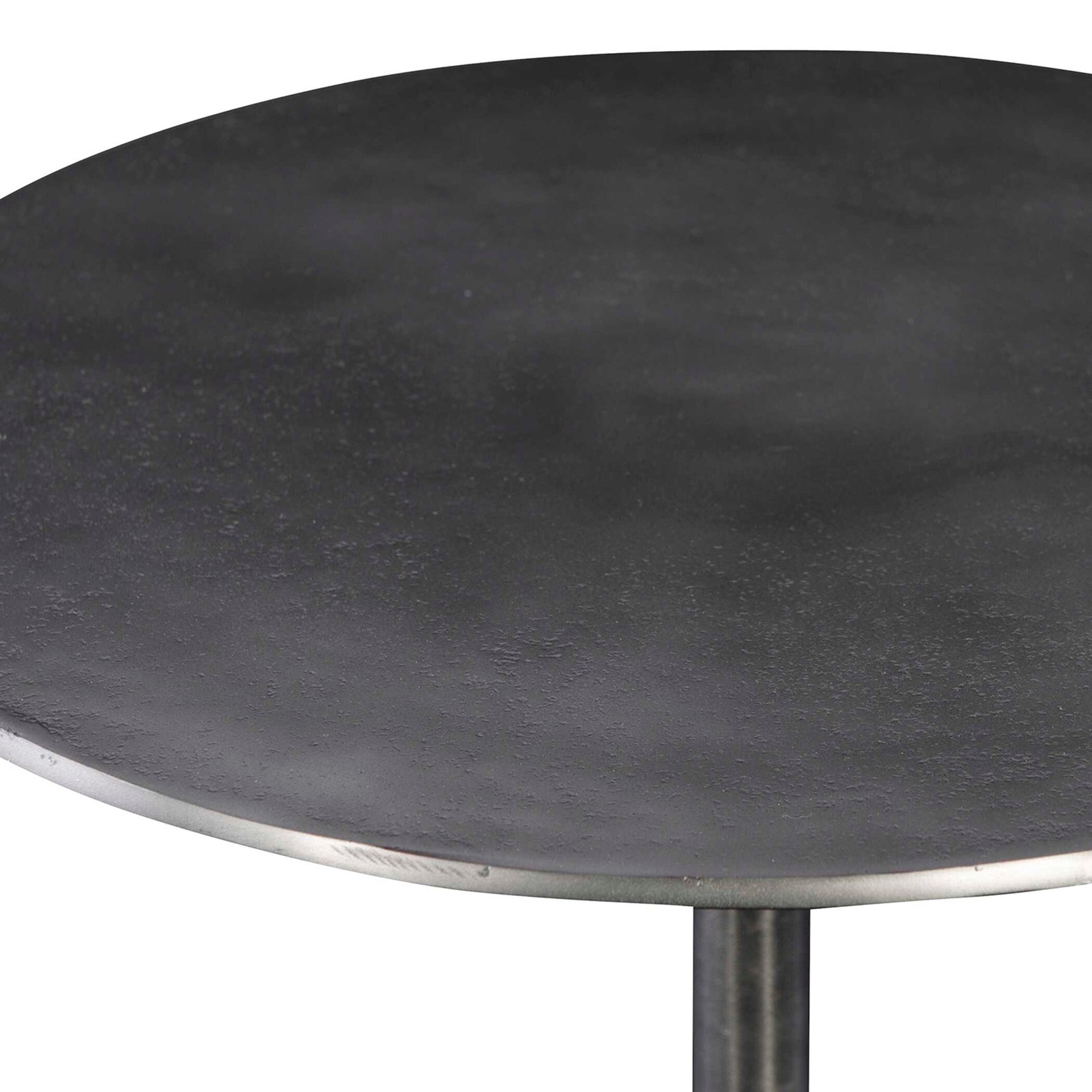 Beacon Gray/Silver Industrial Accent Table
