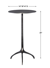 Beacon Gray/Silver Industrial Accent Table