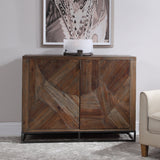 Evros Woodtone Reclaimed Wood 2 Door Cabinet