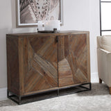 Evros Woodtone Reclaimed Wood 2 Door Cabinet