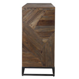 Evros Woodtone Reclaimed Wood 2 Door Cabinet