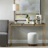 Cardew Gray Modern Console Table