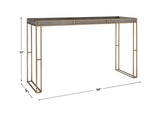 Cardew Gray Modern Console Table