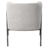 Jacobsen Gray/White Accent Chair