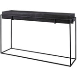 Telone Black Modern Console Table