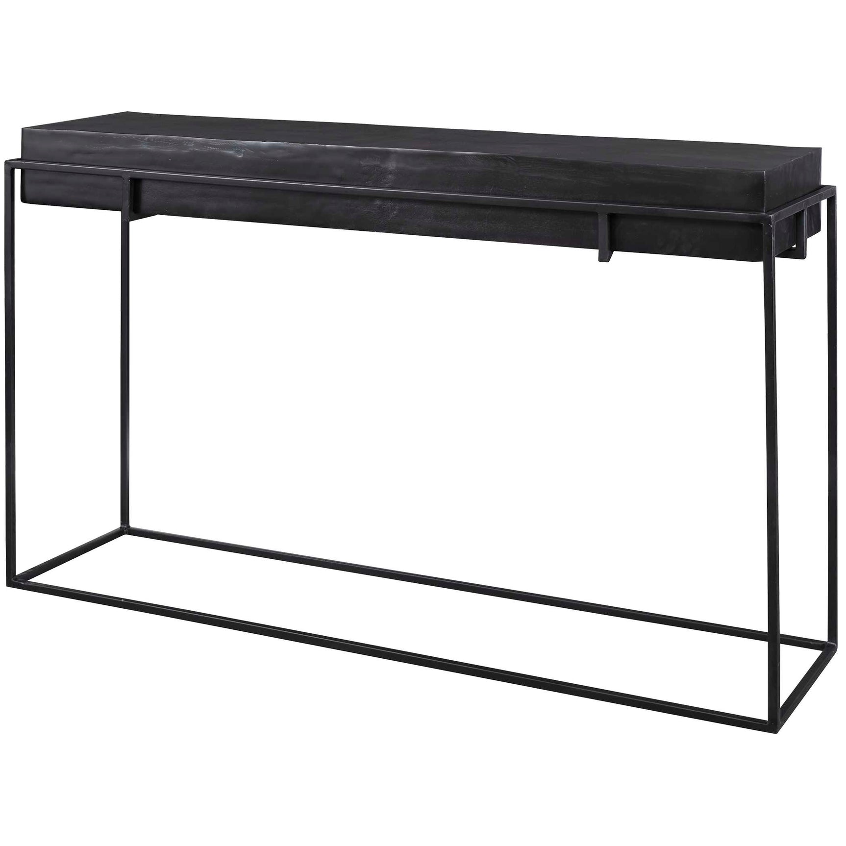Telone Black Modern Console Table