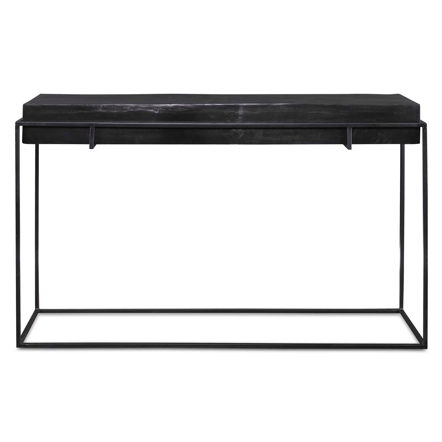 Telone Black Modern Console Table