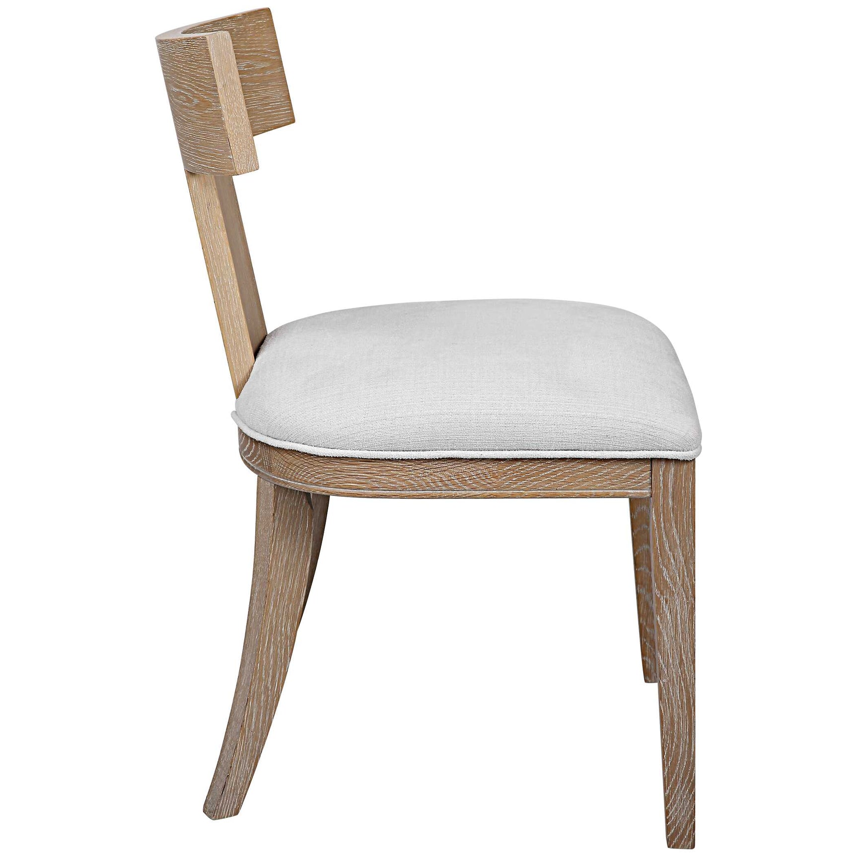 Idris Woodtone Natural Armless Chair