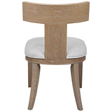 Idris Woodtone Natural Armless Chair