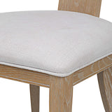 Idris Woodtone Natural Armless Chair