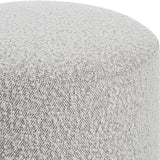 Avila Light Gray Ottoman