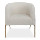 Jacobsen Off White Shearling Accent Chair