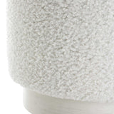Avila White Ottoman