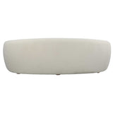 Capra White Art Deco Sofa