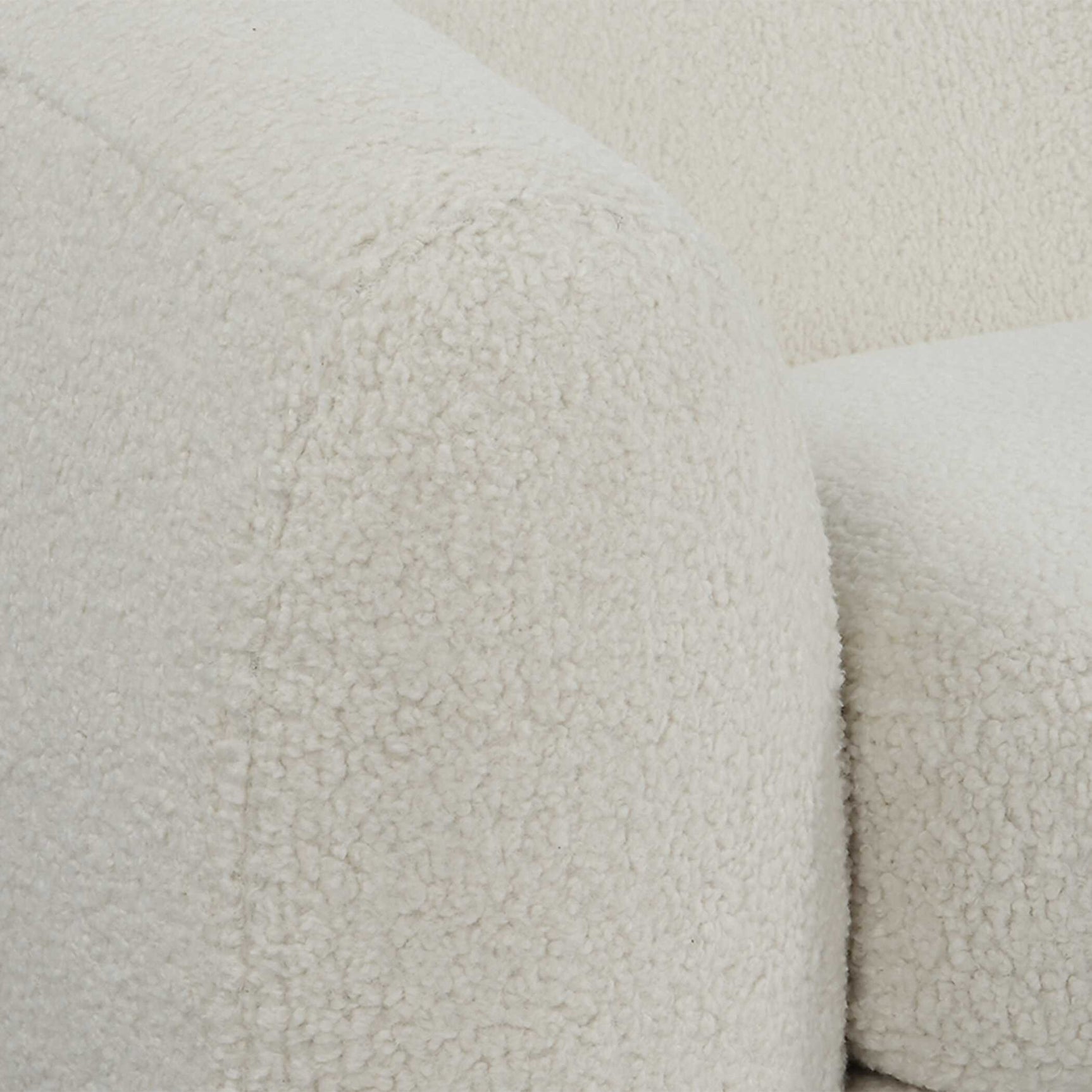 Capra White Art Deco Sofa
