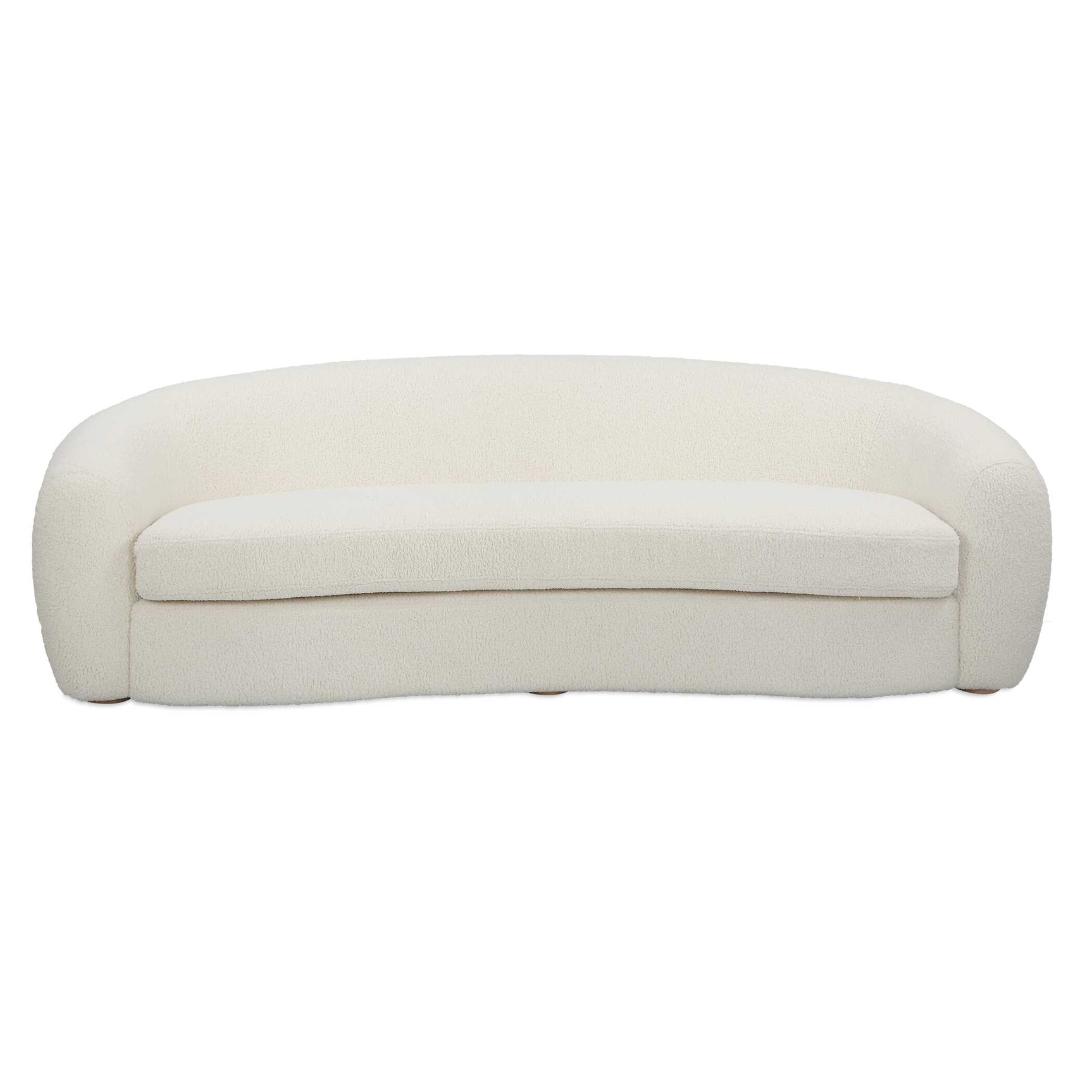 Capra White Art Deco Sofa