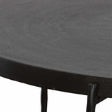Trellick Black Modern Coffee Table