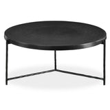 Trellick Black Modern Coffee Table