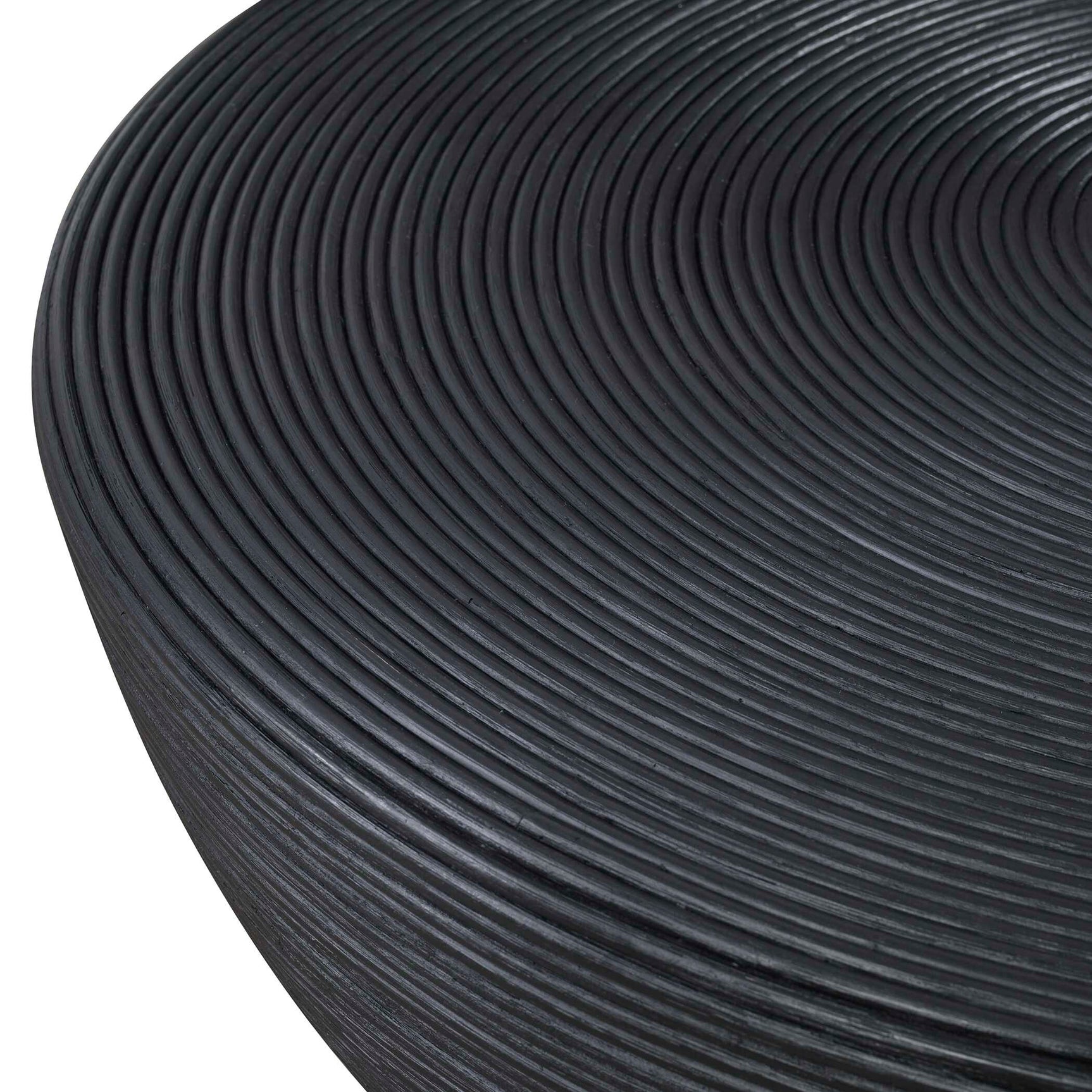 Bongo Black Rattan Coffee Table