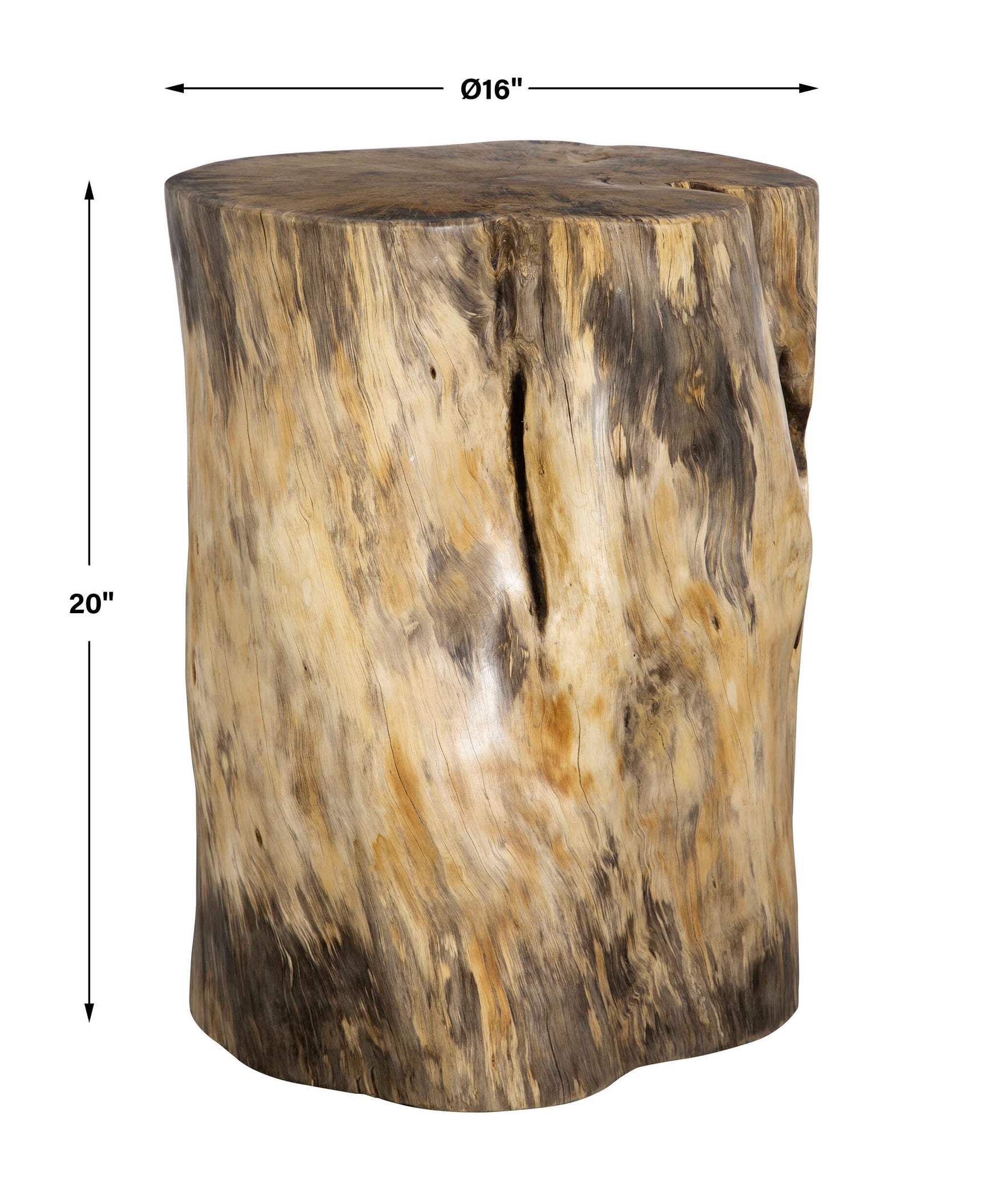 Habitat Woodtone Natural Accent Stool