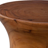 Swell Brown/Woodtone Wooden Accent Table