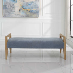 Daylight Sky Blue Bench - Ornate Home