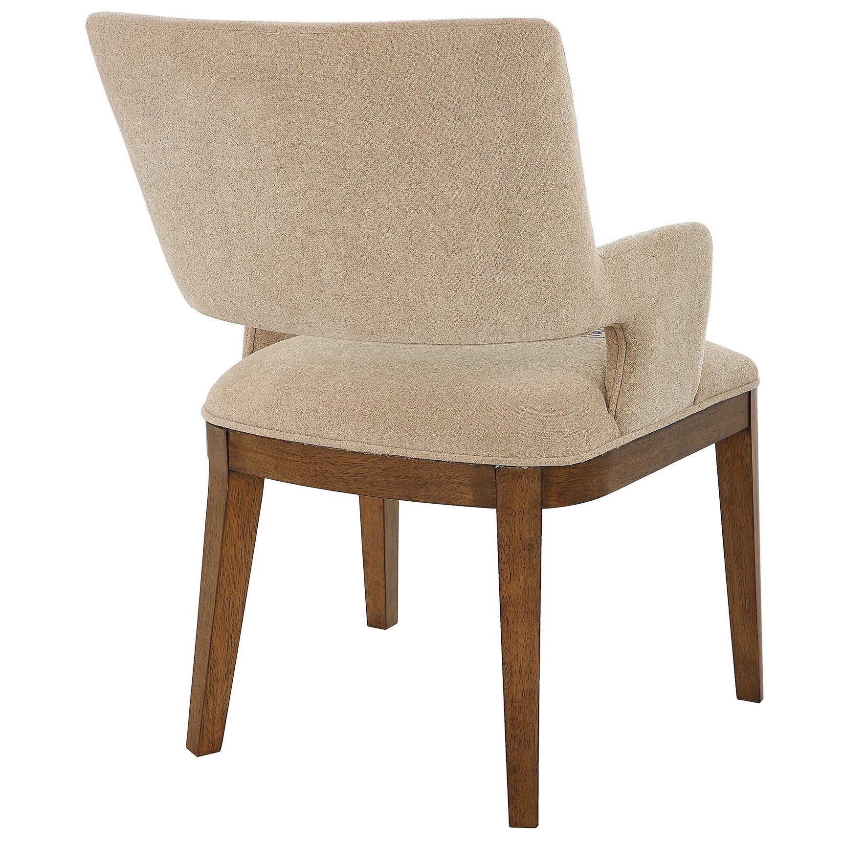 Aspect Brown Mid-Century Dining Chair