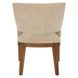 Aspect Brown Mid-Century Dining Chair