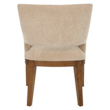 Aspect Brown Mid-Century Dining Chair