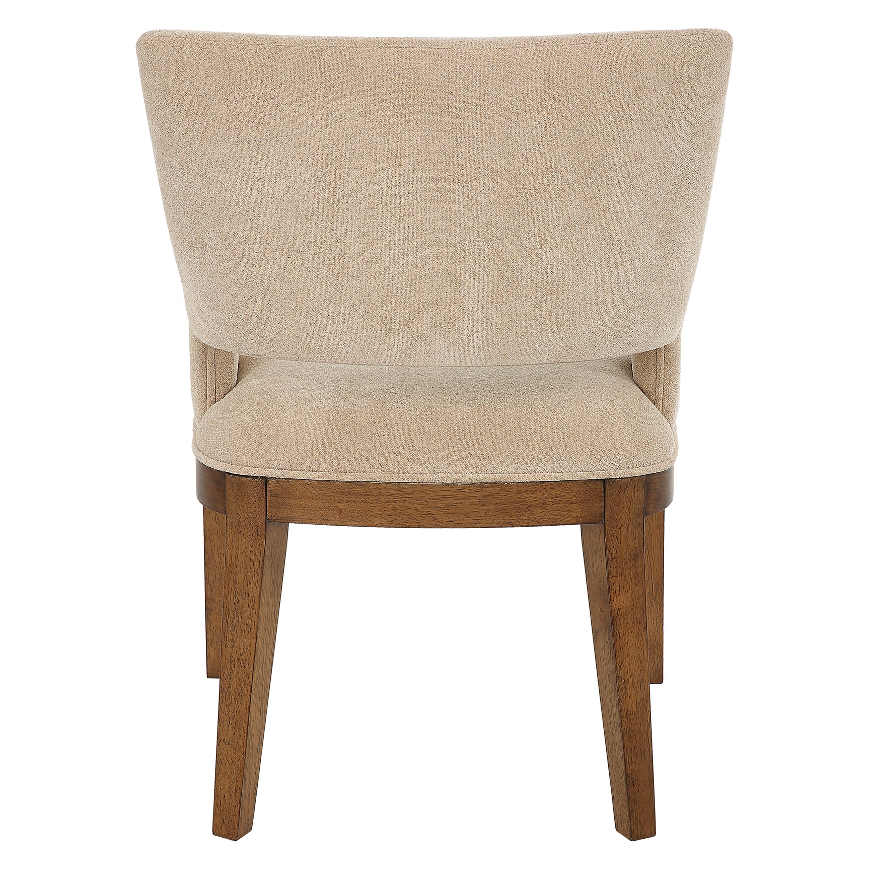 Aspect Brown Mid-Century Dining Chair