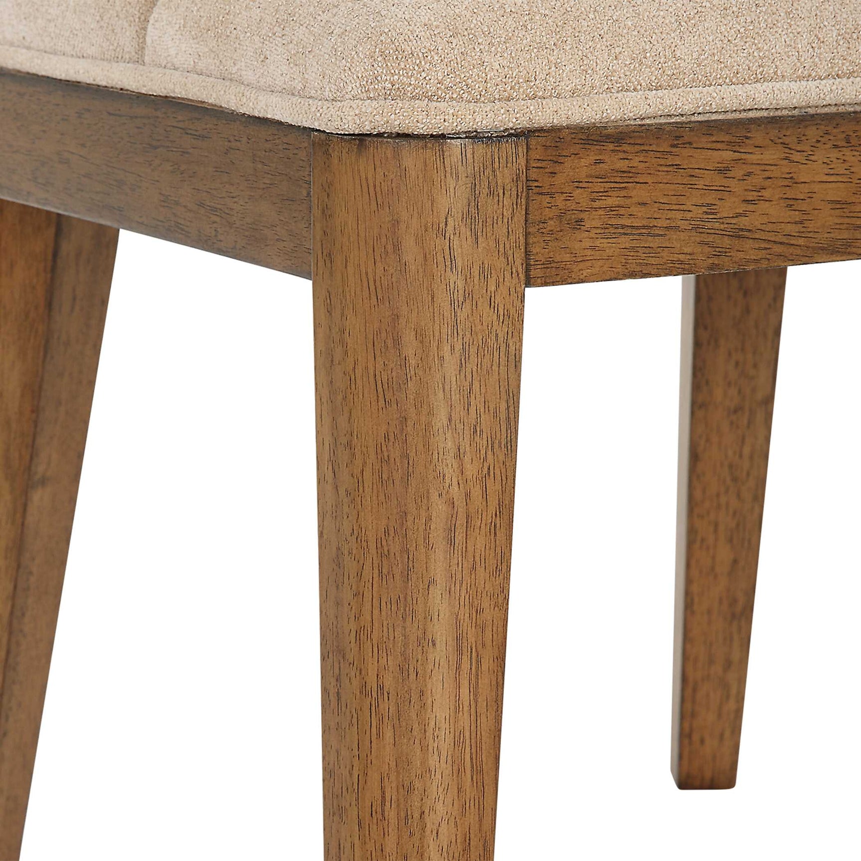 Aspect Brown Mid-Century Dining Chair