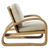 Barbora Woodtone Wooden Accent Chair
