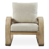 Barbora Woodtone Wooden Accent Chair