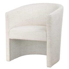 Encompass White Fabric Dining Chair - Ornate Home