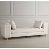 Repose Ivory Oversized Bench