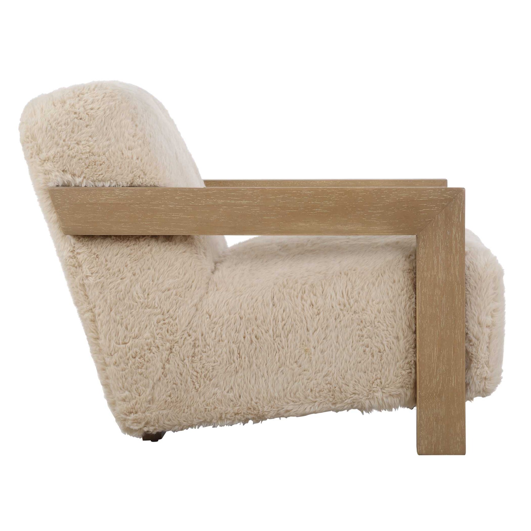 Jackson Brown Sheepskin Accent Chair