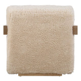 Jackson Brown Sheepskin Accent Chair