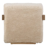 Jackson Brown Sheepskin Accent Chair